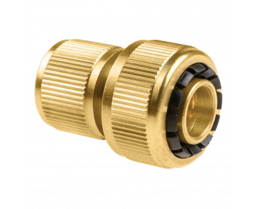 Conector rápido manguera 3/4" latón brass, Ref. CYF-75660