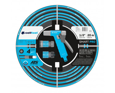 Kit manguera de jardín smart pro 20 m (1/2" 12.5 mm), Ref. CYF-75714