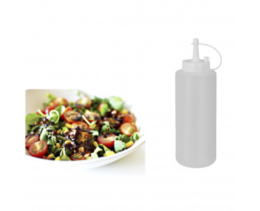 Botellin para salsas de plastico 370ml, Ref. CYF-76291