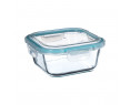Fiambrera de cristal 800 ml 16 x 16 x 7,40 cm, Ref. CYF-76921