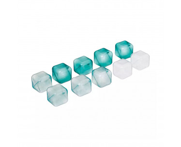 Pack 10 cubitos plastico 2,5x2,5x2,5cm, Ref. CYF-76926