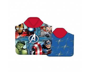 Poncho playa micro 55 x 11cm infantil avengers, Ref. CYF-05942