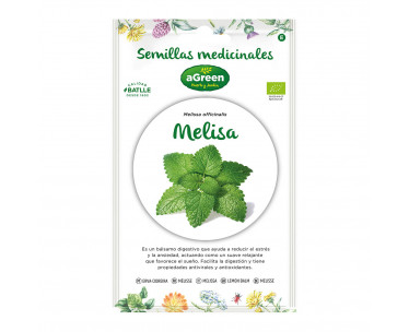 Sobre con semillas de melisa "medicinal" eco 857007bolsh agreen, Ref. CYF-06458