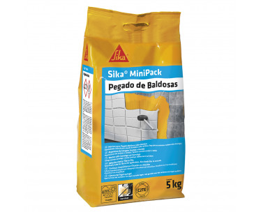 Sikaminipack pegado de baldosas gris 5 kg, Ref. CYF-24969