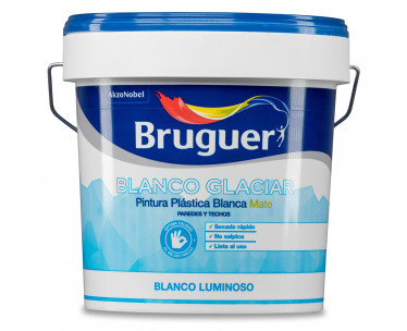 Pintura plástica interior blanco glaciar mate 15 l 5208048, Ref. CYF-25031