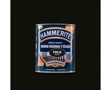 Hammerite esmalte metalico negro forja 0.750l 5093196, Ref. CYF-25036