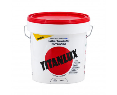 Pintura plástica lavable blanco mate, interior-exterior 750 ml, Ref. CYF-25258