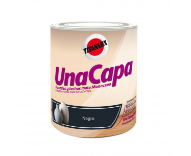 Pintura plástica ecológica,una capa, negro 750 ml, Ref. CYF-25268