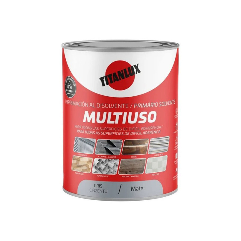 Imprimación multiuso gris mate 0,750 l, Ref. CYF-25271