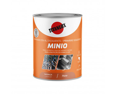 Imprimación sintética antioxidante naranja mate. minio 0,750 l, Ref. CYF-25275
