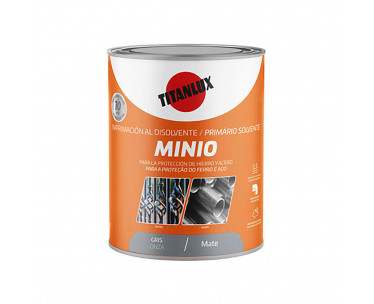 Imprimación sintética antioxidante, gris mate, minio 0,750 l, Ref. CYF-25276