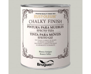 Rust-oleum chalky finish muebles blanco antiguo 0,125l 5397511 bruguer, Ref. CYF-25410