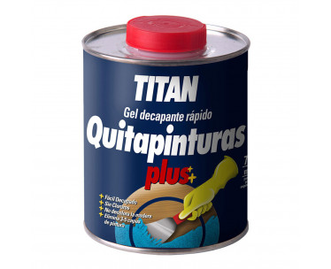 Gel decapante quitapinturas plus 0,375l titan 05d000138, Ref. CYF-25762