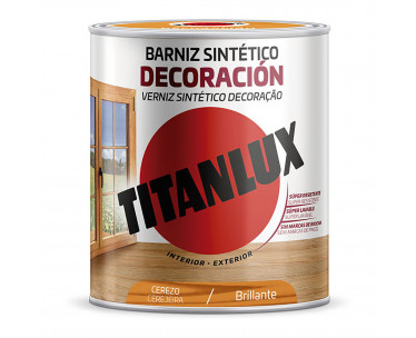 Barniz sintético decoración cerezo brillante 250ml titanlux m10100514, Ref. CYF-25787