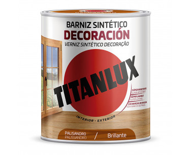 Barniz sintético decoración palisandro brillante 750ml titanlux m10100634, Ref. CYF-25790