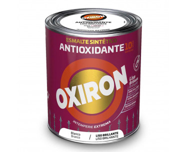 Esmalte sintético metálico antioxidante oxiron blanco liso brillante 250ml titan 5809077, Ref. CYF-25859