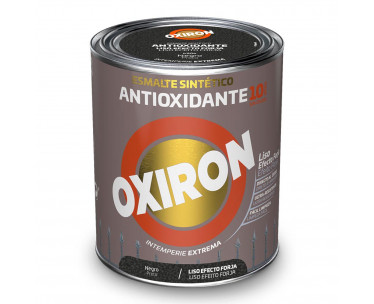 Esmalte sintético metálico antioxidante oxiron negro liso efecto forja 750ml titan 5809097, Ref. CYF-25863