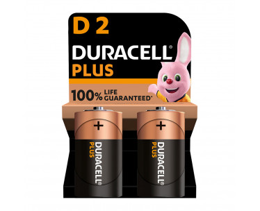 Pila alkalina plus power d - lr20 1,5v (blister 2 uds) ø34,2 x 61,5 mm, Ref. CYF-38003