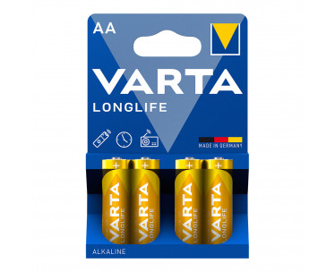 Pila alkalina longlife aa - lr06 (blister 4 uds) ø14,5x50,5mm, Ref. CYF-38491