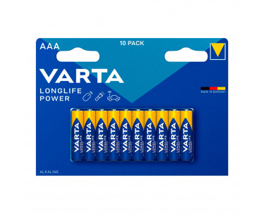 Pila alkalina longlife power aaa - lr03 (blister 10 uds) ø10,5x44,5mm, Ref. CYF-38607