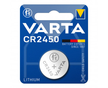 Micro pila de boton lithium cr2450 3v (blister 1 unid.) ø24,5x5,0mm, Ref. CYF-38675