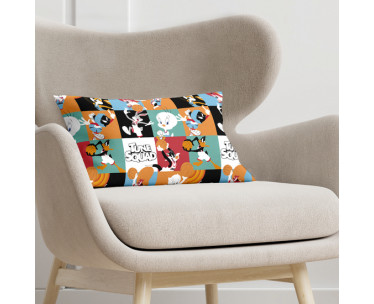 FUNDA DE COJÍN 100% ALGODÓN 30X50CM MODELO LOONEY TUNES C-CYT-254107