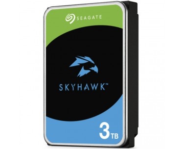 Disco Duro Seagate SkyHawk 3TB/ 3.5'/ SATA III/ 256MB CYD-0124672