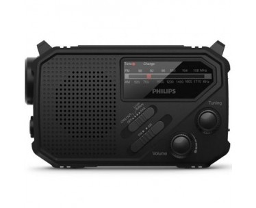 Radio Portátil Philips TAR1609/ Negra CYD-0124770