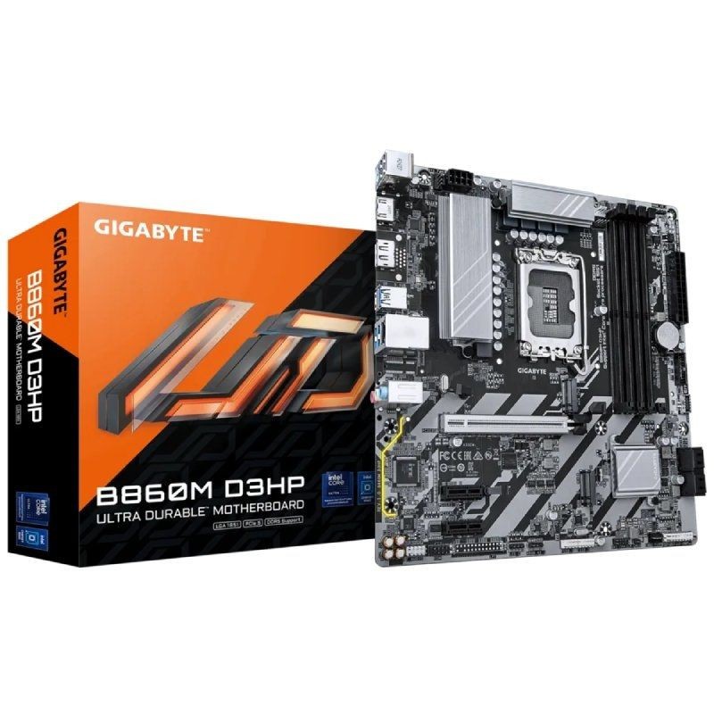 Placa Base Gigabyte B860M D3HP Socket 1851/ Micro ATX CYD-0125012