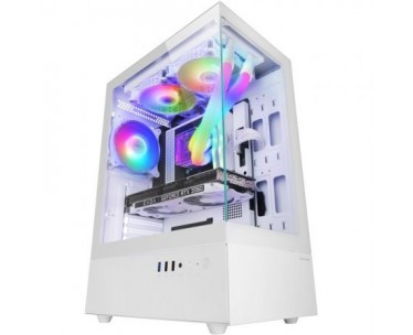 Caja Gaming Semitorre Mars Gaming MC-XO/ Blanca CYD-0125006
