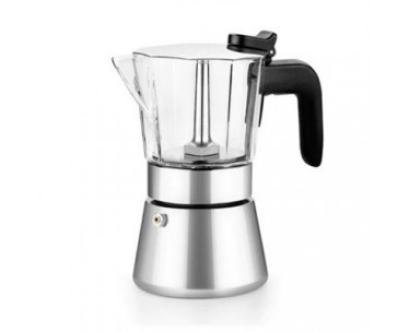 Cafetera italiana BRA A170590 FLAVOUR para 4 tazas. REF. CSP-397443