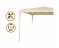 CENADOR 300X300X240 CM - POLIESTER COLOR CREMA-CYG-638731