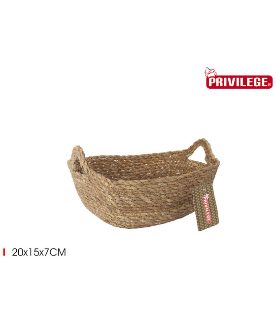 CESTA CONICA MIMBRE REC.C/ASA 20X15X7CMPRIVILEGE-CYG-506302