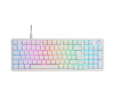 Teclado Gaming Mecánico Mars Gaming MKPROBES/ Switch Azul/ Blanco CYD-0126267
