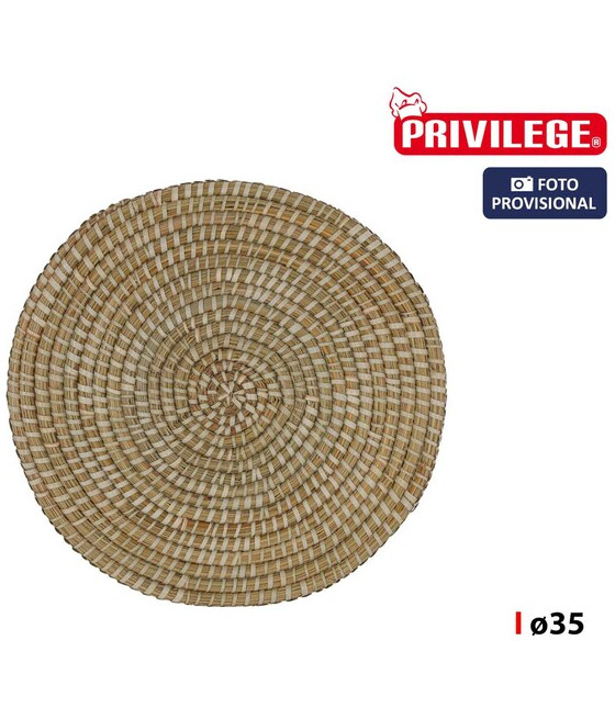 SALVAMANTEL MIMBRE REDONDO Ø35 KORNE-CYG-449053