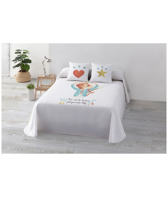COLCHA BOUTI ENTRETIEMPO DE TUTTI CONFETTI MODELO HEROES PARA CAMA DE 180 (280X270CM.)-CYT-295165