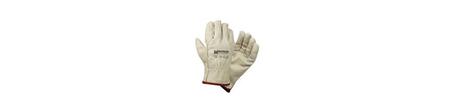 Guantes de piel